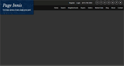 Desktop Screenshot of pageinnisrealestate.com