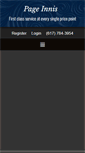 Mobile Screenshot of pageinnisrealestate.com